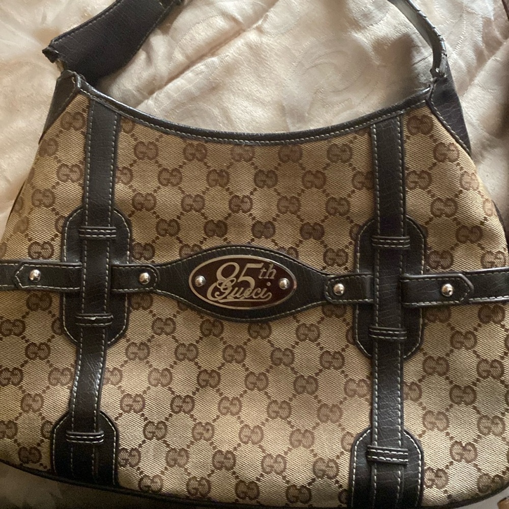 Gucci 85th shoulder bag worn but good condition